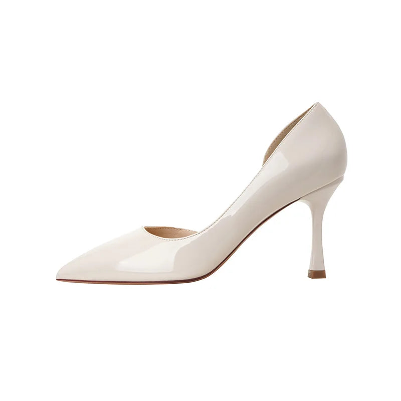 Fashion Women Pumps Patent Leather High Heels