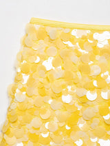 Women Sequin Mini Skirt 2025