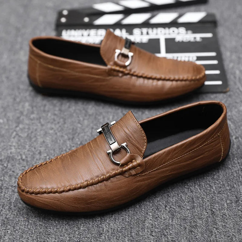 Men’s Luxury Business Leather Loafers