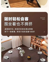 Foldable Round Dining Table