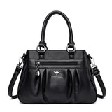 Triple Compartment Tote Bag