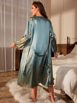 Women Cherry Print Pajama Set