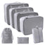 7-Piece Travel Packing Organizer Set – Folding Luggage Cubes