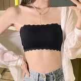 Women Strapless Tube Bralette