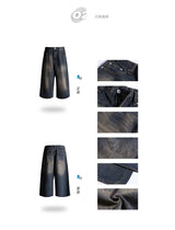 OverEase™ – Vintage Oversize Denim Shorts 2025 (Wide Leg, Relaxed & Throwback Inspired)