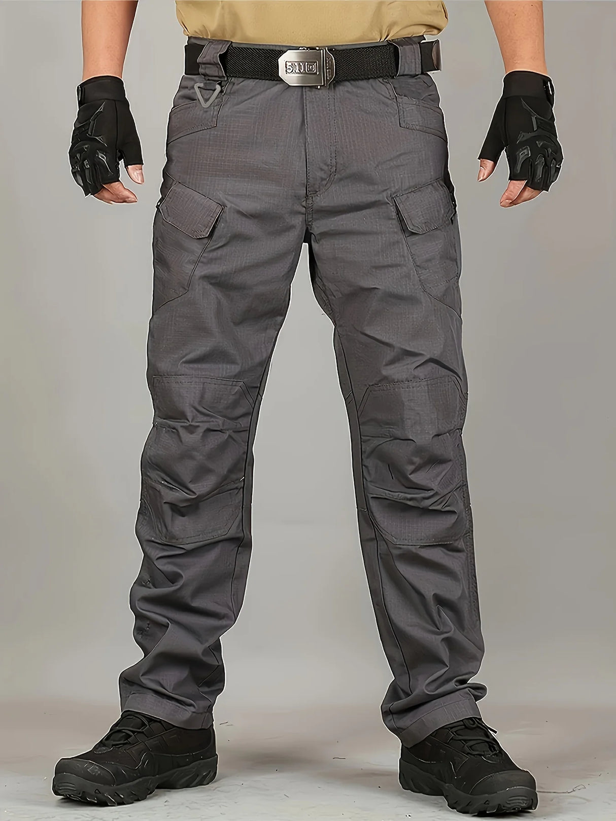 Plus Size Men's Thin Cargo Pants – Summer Loose Fit