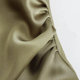 Luxe Satin Midi Elegance Dress
