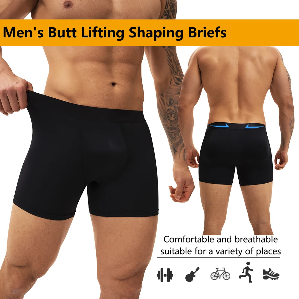 سراويل بوكسر رجالية لرفع المؤخرة