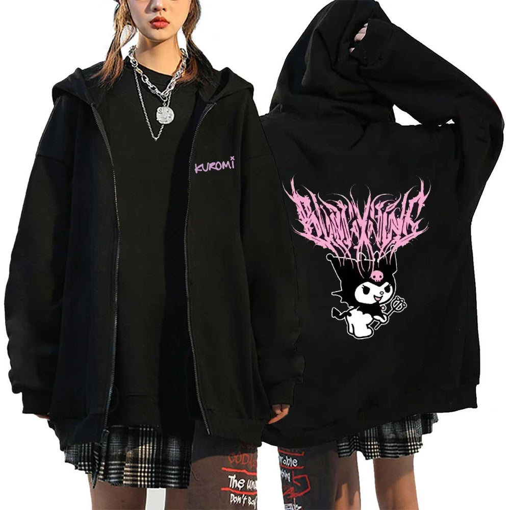 Hello Kitty Zipper Hoodie