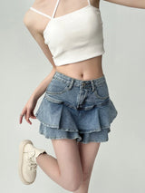 DoubleEdge™ – Anti-Slip Cake Skirt (Stretch Slim A-Line Layered)