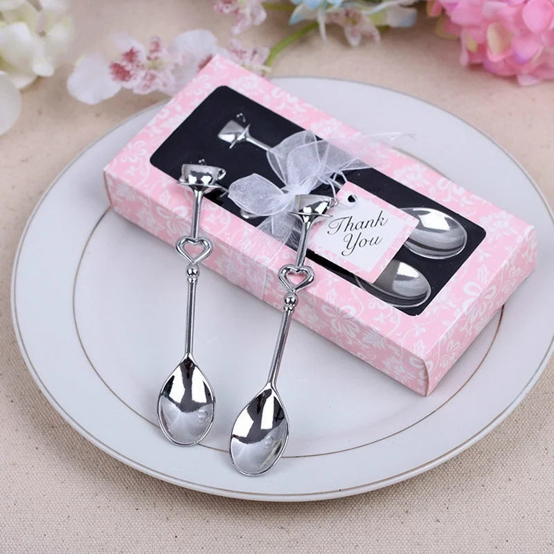 Couple Coffee Spoon Wedding Favors