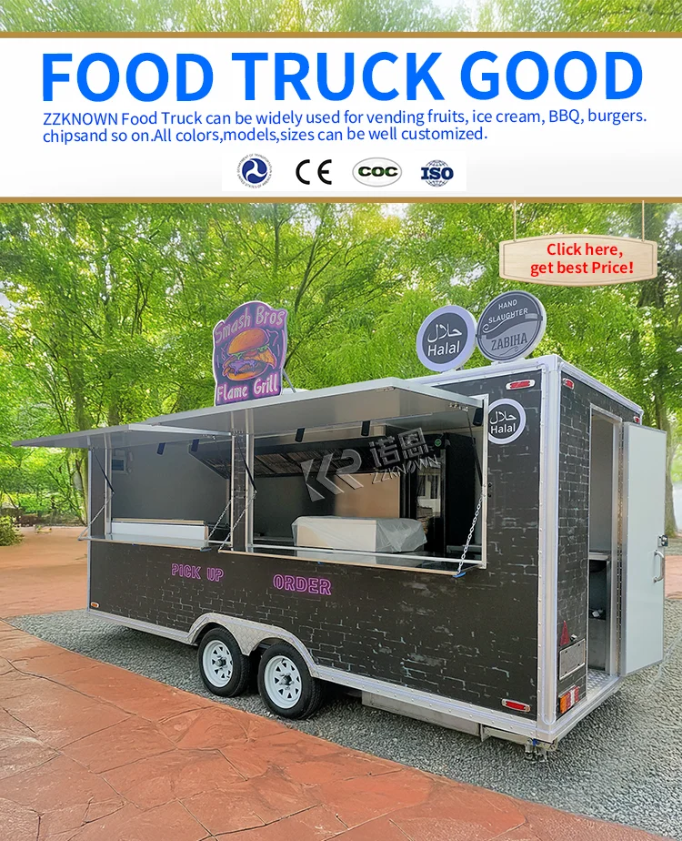 Custom Mobile Food Trailer