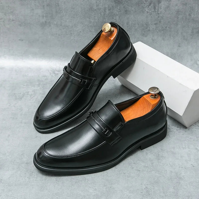 Men’s 2025 Soft Sole Leather Loafers
