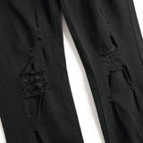 Men’s Ripped Biker Skinny Jeans