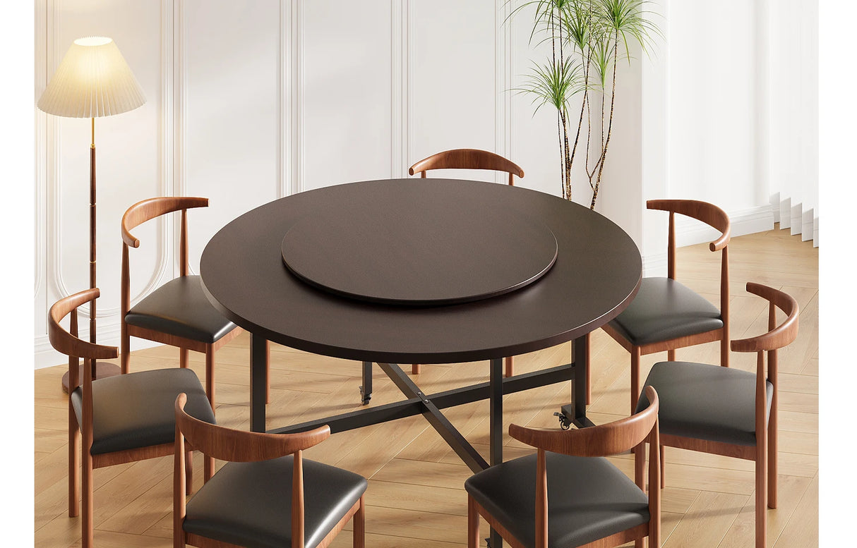 Round Foldable Dining Table