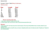 Size chart for Team Bride Gold Letter Robe, detailing lengths and bust measurements for different sizes.