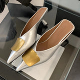 Women’s Luxury Heeled Mules