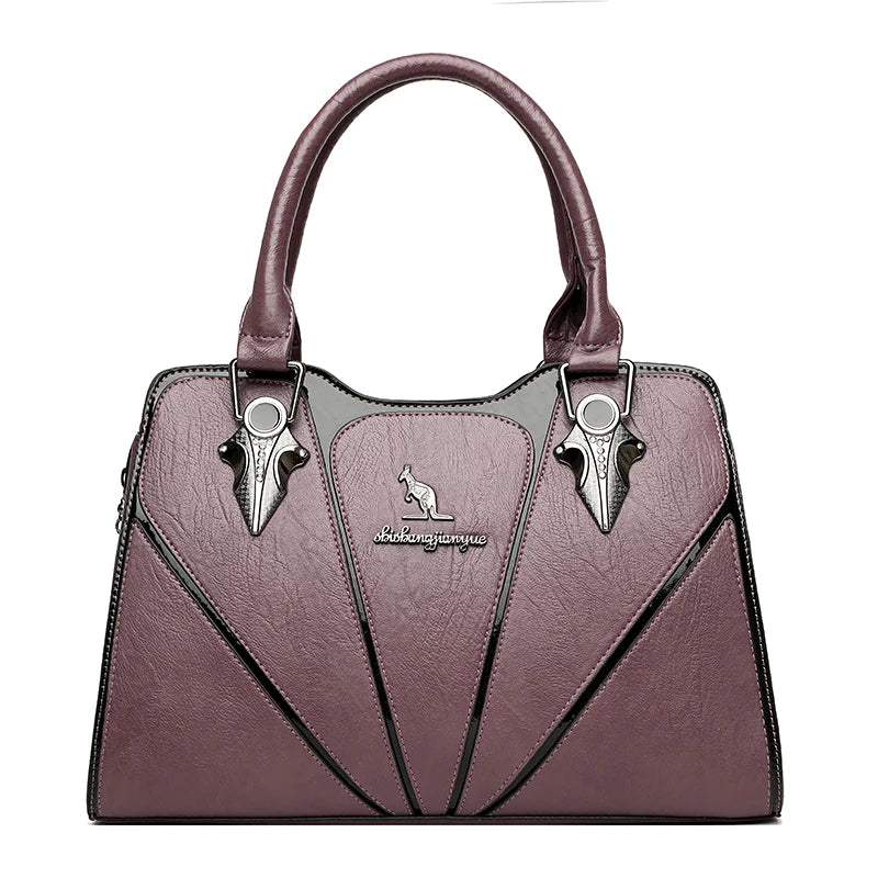 Classic Leather Crossbody Bag
