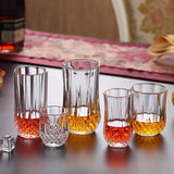 Diamond Wine Glass Tumblers
