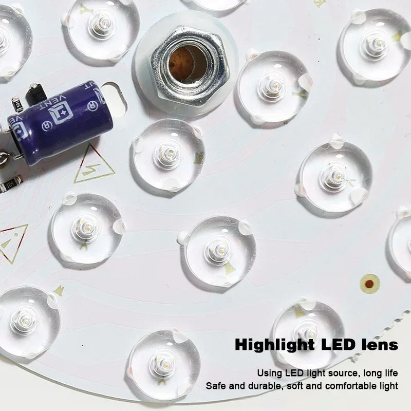 Nordic Wooden Ceiling Lamp