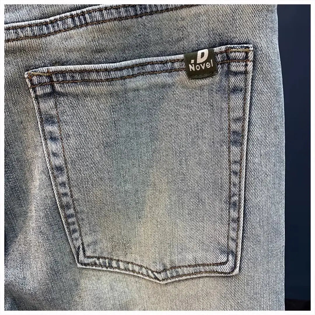 Men’s 2025 Ripped Vintage Jeans