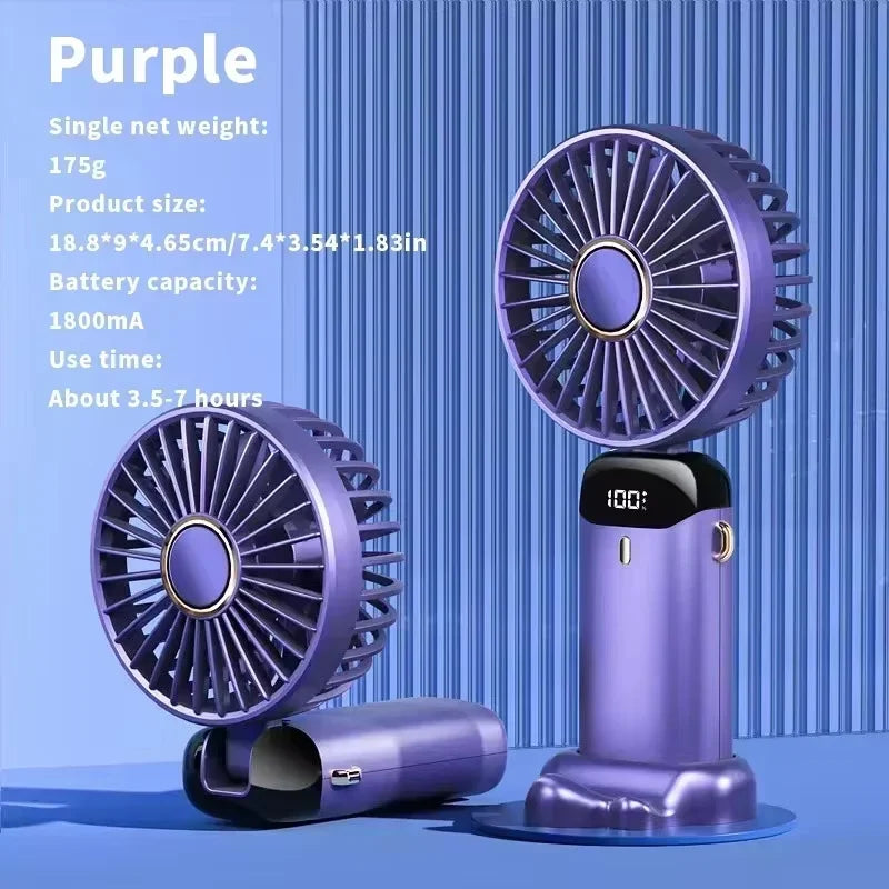 Rechargeable Neck Fan Air Conditioner