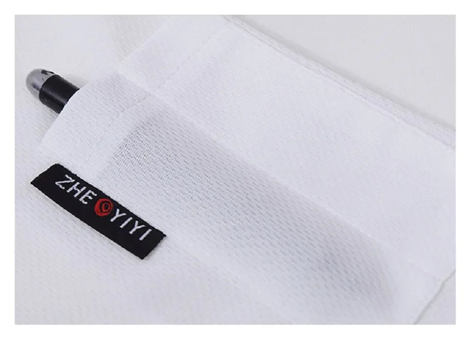 Plus Size Chef's Suit – Unisex Summer Kitchen Wear