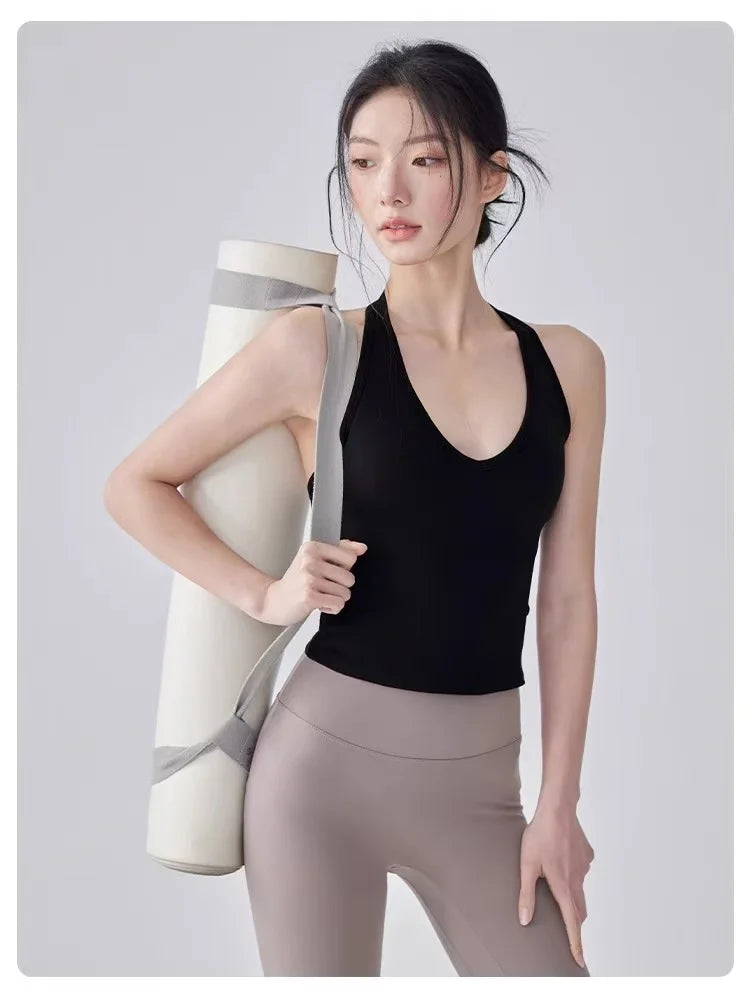 Fitness Vest Backless Sports Top