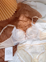 Women Rabbit Ear Bra Set