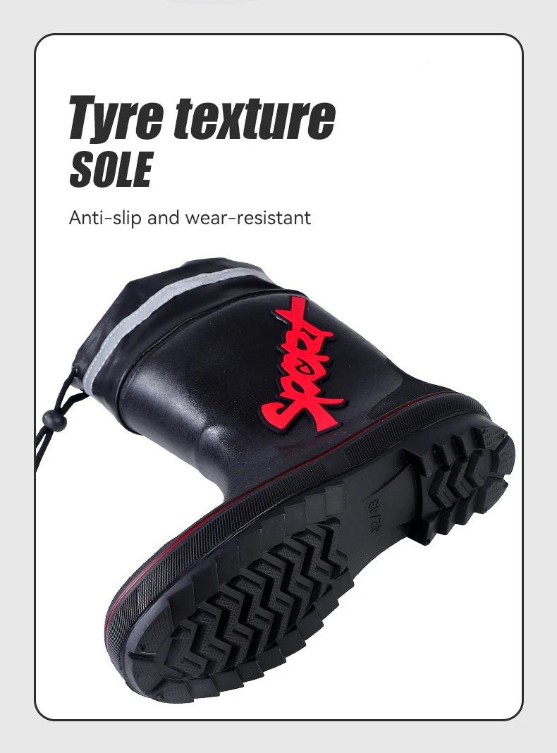 Couple Style Waterproof Rain Boots