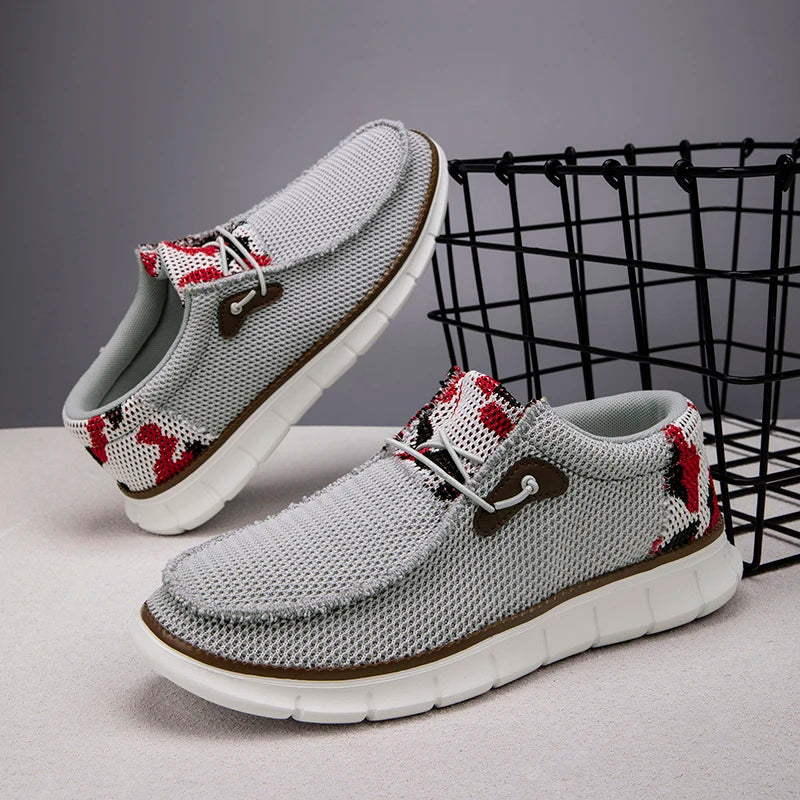 Men’s Versatile Lace-Up Loafers