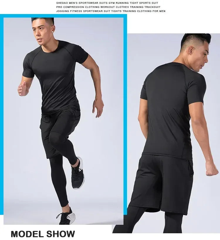 Men's Compression Sportswear Set