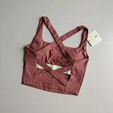 Women Seamless Push Up Sports Bra