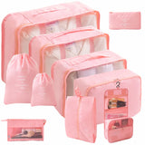 10/7-Piece Travel Organizer Set – Suitcase Packing Cubes