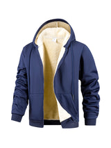 Men's Thick Fleece Zip Hoodie