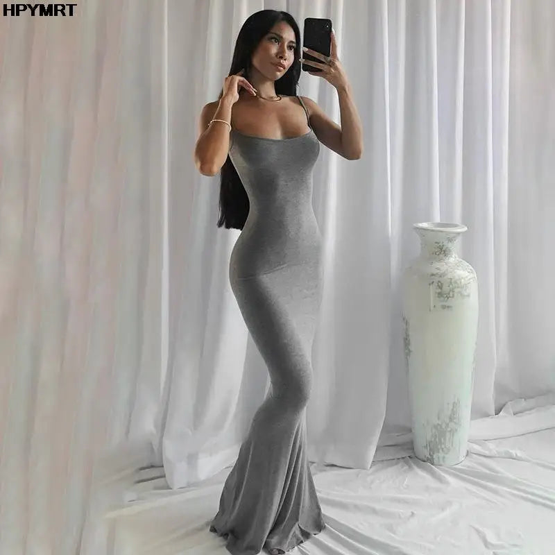Luxe Satin Slip Maxi Dress
