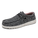 Men Casual Canvas Slip On Loafers