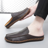 Men Backless Loafers