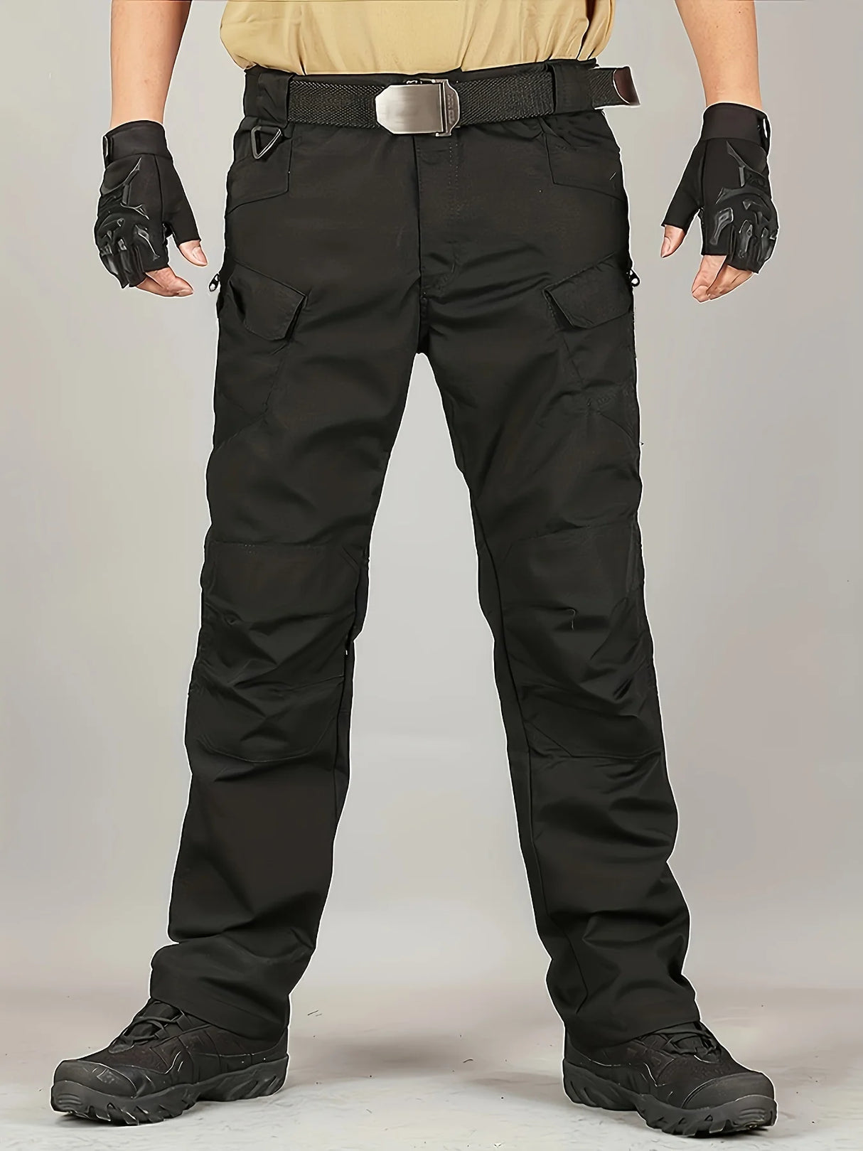 Plus Size Men's Thin Cargo Pants – Summer Loose Fit
