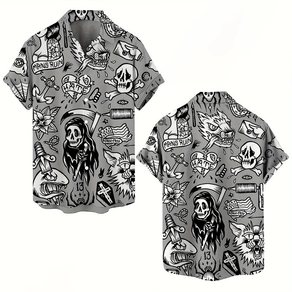 Shadow Skull Resort Shirt