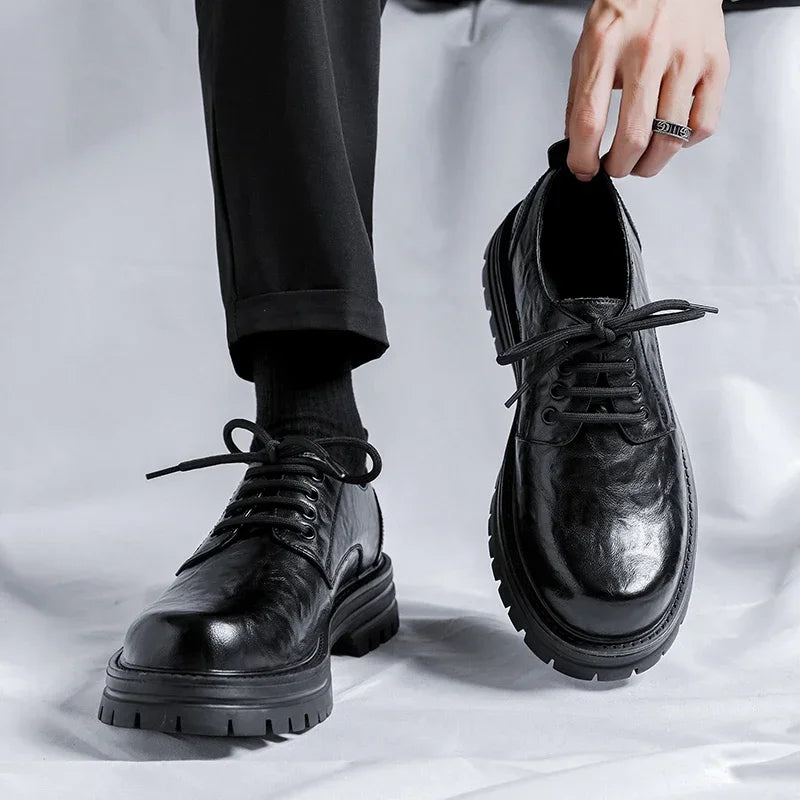 Monarch Platform Derby Shoes