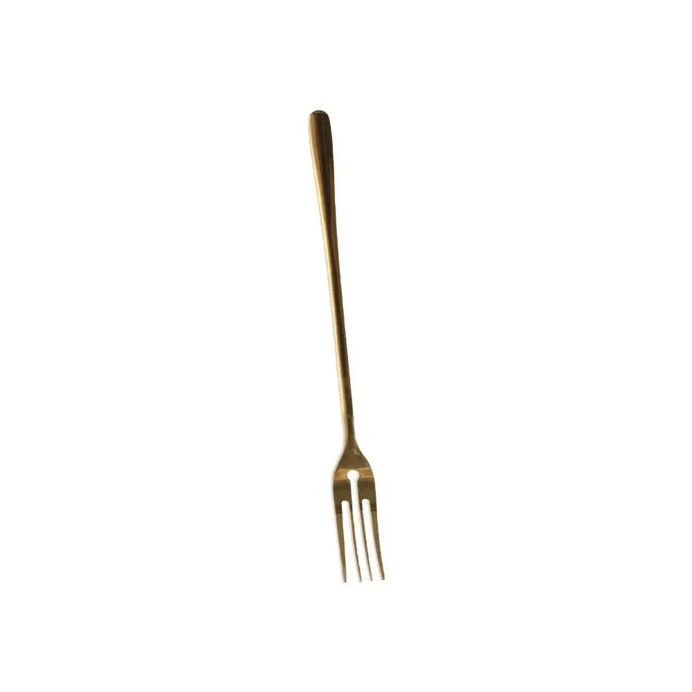 Stainless Steel Long Handle Dessert Forks
