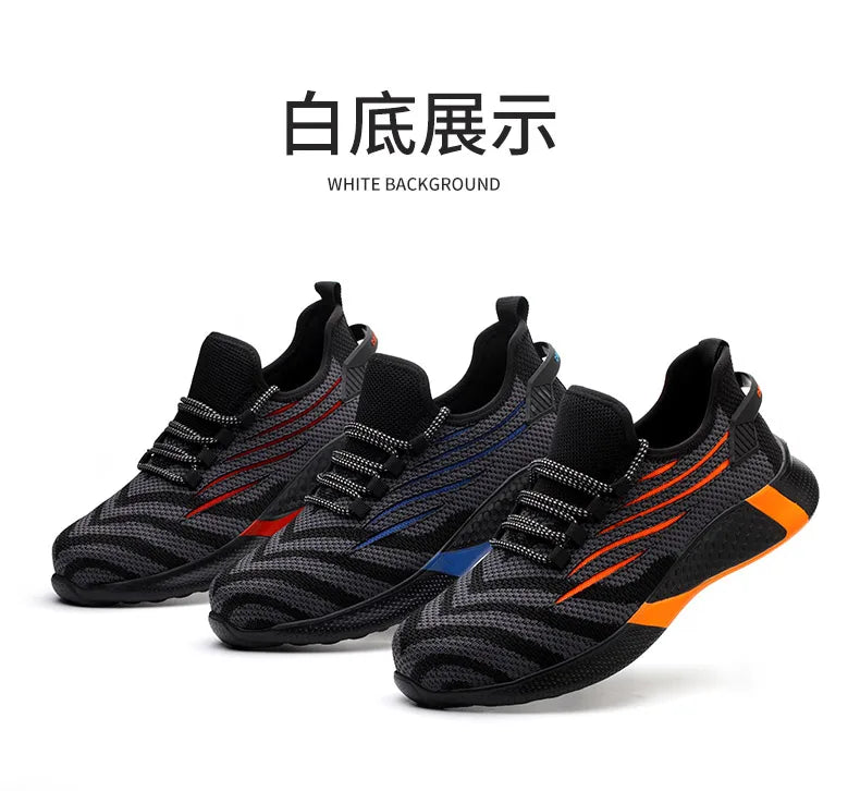 Men Lightweight Indestructible Work Boots