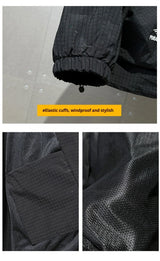 Men's Plus Size Workwear Jacket with Hood