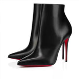 Women Pole Knee High Designer Boots – Sexy Leather High Heel