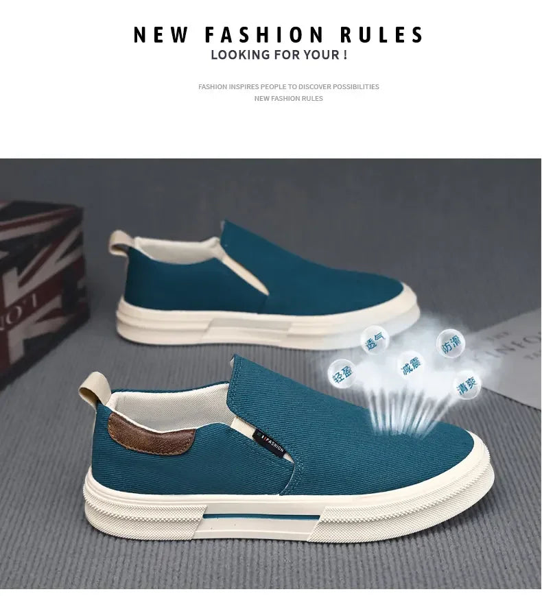 Men’s Low-Top Anti-Slip Loafers