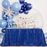 Sequin Rose Gold Tablecloth