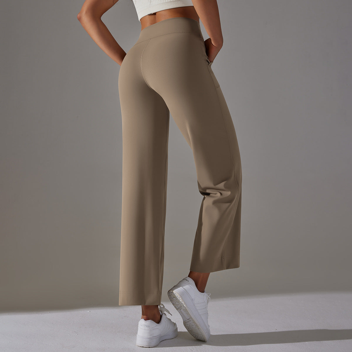 Women Seamless High Waist Wide Leg Leggings
