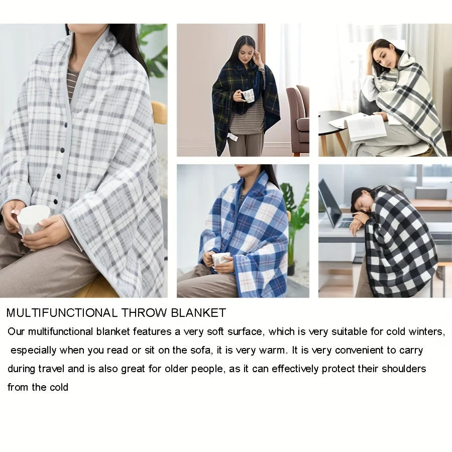 Wearable Flannel Blanket