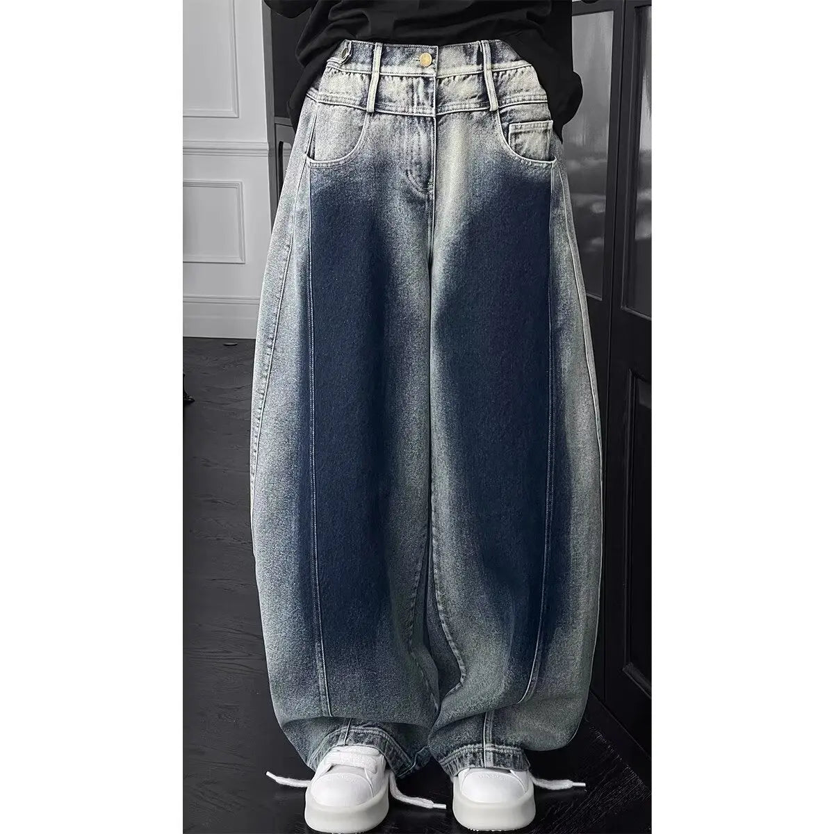 Men’s Retro Loose Denim Jeans